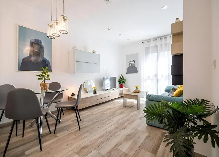 Апартаменты Art In El Limonar De La Ribera Parking